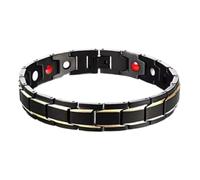 Kustimantu Bracelet pour homme, pour poignet avec aimant puissant, pour père, petit ami, grand-père, fils, mari, famille, amis, collègues de Noël, Consulte la descripción, Voir description