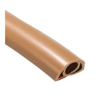 Kustimantu Cache-câbles de sol, cache-câbles électriques pour le sol | Cache-sol en fil métallique souple pour câbles, goulotte de fil en PVC flexible - Cache-câbles auto-adhésif pour la maison