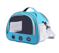 Kustimantu Carrier de lapins, transporteur de voyage pour hamster, petit sac à bandoulière en plein air pour animaux de compagnie Transparent Pour voyager, marcher, marcher en plein air
