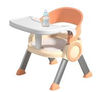 Kustimantu Chaise de restauration pour bébé, chaise d'alimentation bébé - Chaise de restauration sans glissement avec plateau,Petits tabourets de ménage multifonctionnels, les étudient le siège avec