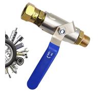 Kustimantu Compresseur d'air - Vanne d'arrêt - Vanne à bille en laiton - Ajustement du tuyau de valve de frein - Remplacement automobile intégré à haute performance - Améliore le freinage du véhicule