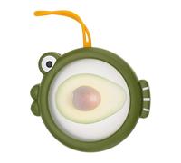 Kustimantu Conservateur d'Oignon - Boîte À Ail En Forme De Poisson - Conservateur d'Avocat Étanche Réutilisable pour Baies, Fromage, Préparation de Repas, Restes, École, Manger,