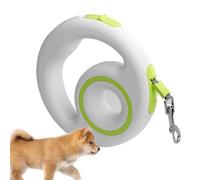 Kustimantu Corde de traction pour chiens - Laisse de promenade réglable pour chats, légère avec amortissement, sangle antidérapante pour les promenades nocturnes
