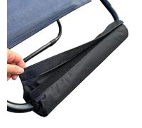 Kustimantu Coussin de repos du pied inclinable, coussin de chaise de salon | Coussin de repos de la jambe de rembourrage réutilisable - Engrenage de camping ergonomique, repose-pied rembourré léger