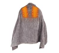 Kustimantu Couverture électrique chauffante pour canapé | Châle de chauffage électrique USB | pour adultes, femmes, hiver, épaule, dos, cou, corps, camping, voyage, lit, bureau