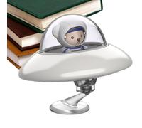 Kustimantu Diffuseur de voiture - Désodorisant en forme de vaisseau spatial pour l'intérieur de la voiture, accessoire de parfum polyvalent avec design bien pensé comme décoration de tableau de bord