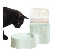 Kustimantu Distributeur de nourriture automatique Cat Food Dry Food, Autom Aderer Cat Food - Nourrir le distributeur de nourriture pour chats de grande capacité | Petit bol amovible pour chiens