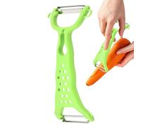 Kustimantu Éplucheur de légumes, éplucheurs de pommes de terre | Peeler en acier inoxydable à double tête - Approvisionnement pratique de la cuisine avec une poignée confortable pour les, la famille,