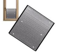 Kustimantu Film isolant réfléchissant, en aluminium, pour fenêtre, avec protection contre le froid, brise-vue à 2 couches, avec isolation thermique, pour pièces à vivre et bureaux