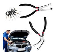 Kustimantu Fixion Outils de Pince, Pinces de déconnexion électrique Ensemble - Tapis en Acier en Carbone Affrectionnelles de déconnexion - Outil de Retrait avec réparation Automobile de Bougie à