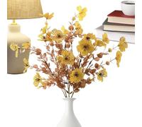 Kustimantu Fleurs séchées, bouquets de fleurs séchées - Décoration artificielle réaliste pour jardin, mariage, balcon, porte d'entrée - Photographie - Décoration