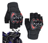 Kustimantu Gants de moto par temps chaud - Mitaines de conduite - Gants de moto respirants avec glissement, temps chaud - Équipement d'équitation ergonomique pour la course sur route, l'escalade