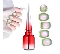 Kustimantu Gel vernis à ongles Cats œil, vernis à ongles pour les yeux des chats,Texture légère à sec rapidement Polonais de gel magnétique - Accessoires de manucure glossy pour le salon home fête