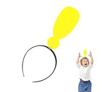 Kustimantu Heads de costume, bandeau de marque d'exclamation,Exclamation Mark Arrowhead Hairband | Accessoires de cheveux de nouveauté, tête élastique Bopper Hoop Decoration for Sports Party