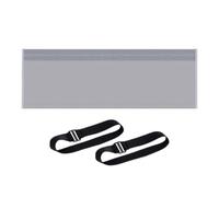 Kustimantu Housse de protection pour tuyau d'air conditionné portable avec sangle pour conduits de ventilation Réutilisable Réduction de la chaleur pour maison, bureau, hôtel