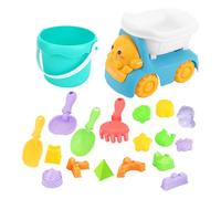 Kustimantu Jouet de plage - Jouet de piscine d'eau et de pataugeoire - Ensemble de jouets de sable d'été pour les tout-petits et les enfants - Accessoires de piscine