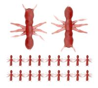 Kustimantu Jouets Farceurs Fourmis Réalistes,Fourmis Simulées Jouets à Farce Originaux | 20 Pièces Accessoires Animaux Simulation Outils Malins pour Adolescents Filles Garçons Adultes
