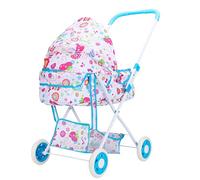 Kustimantu Landau pour poupée - Chariot de jeu et chaise haute pour poupées bébé | Poussette jouet réaliste avec espace pour jeu symbolique