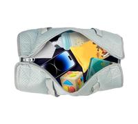 Kustimantu Lit d'avion pour Tout-Petits - Extension de siège aérien - Fonction de Sommeil - Organiseur Pliable - Sac de Transport - Tapis de Couchage pour et Jeunes Filles