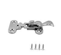 Kustimantu Loquet - Loquet de Porte de Bateau | Acier Inoxydable Verrouillable pour Trappe Porte Grille Coffre Électrique Bateau Camping-Car