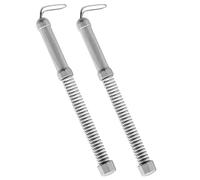 Kustimantu Lot de 2 cordes d'entraînement sans fil - Sangles de fitness compactes et antidérapantes - Sans enchevêtrement - Pour programme de perte de poids, entraînement de boxe, voyage, jardin