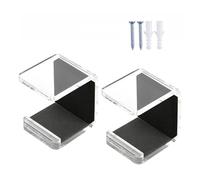 Kustimantu Lot de 2 supports muraux pour crosse de hockey - Support de présentation pour crosse de hockey - Avec tapis de protection contre les rayures - Pour le rangement des équipements de sport