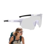 Kustimantu Lunettes de vélo - Lunettes de soleil de sport polarisées pour homme - Lunettes de sécurité UV400 pour la conduite, le jogging, le baseball et les activités de plein air