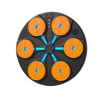 Kustimantu Machine de Boxe Musicale Intelligente, entraîneur interactif d'objectifs avec 8 Modes, lumière, Machine de Boxe Murale pour Adultes pour entraînement des Hommes, Exercice,