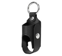 Kustimantu Mallette de rangement pour inhalateur, porte-clé d'inhalateur, étui d'inhalateur en cuir extérieur, sac de transport robuste pour les voyages d'affaires, la maison, l'école, Noir , Voir