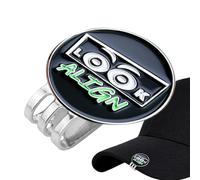 Kustimantu Marqueur de balle Clip de chapeau de marqueur de golf Clip - Porte-marqueur de balle de golf magnétique | Avec accessoires en métal au design mignon Big Eyes - Combinaisons Clamp, facile à
