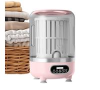 Kustimantu Mini Machine À Laver - 3 Modes Avec Panier Rotatif,Mini Lave-Linge Pour Soutiens-Gorge Sous-Vêtements Vêtements | Pour Vêtements Bébé Literie Animaux Maillot De Bain Chaussettes Appartement
