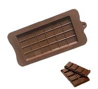 Kustimantu Moule à bonbons au chocolat, moule à chocolat réutilisable | Moule d'artisanat réutilisable pour barre de profonde,Profitez d'un moule à amusant et pratique pour les