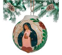 Kustimantu Ornements et décoration de sapin de Noël - Bénédiction - Vintage - Pour l'extérieur - Boules de Noël Marie - Pour l'intérieur et l'extérieur - Sur le mur, la porte, le couloir, le plafond