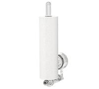 Kustimantu Porte-Essuie-Tout Adhésif Salle De Bain | Support de Rouleau pour Cuisine et Salle de Bains - Distributeur Film Alimentaire Et Organisateur De Bain sans Percage pour Cuisine Domicile