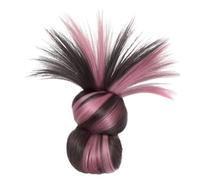 Kustimantu Postiche,Barrette Griffe Extension Courte Pour Queue De Cheval | Postiche Synthétique Effet Plumetti pour Femmes Filles Coiffure Quotidien Soirée Événement