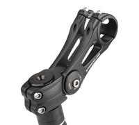 Kustimantu Potence de VTT - Extension de Guidon de 31,8 mm, Accessoires de vélo en d'aluminium pour Les trajets de Groupe, Les trajets en Ville, Les Courses de Longue Distance, Le Fitness