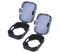 Kustimantu Protège-Poignées De Porte Sécurisés Pour | Couvre-Bouton de Porte de Sécurité pour,Sécurité Maison Réutilisable Deux Pièces Pour Placard Cuisine Réfrigérateur