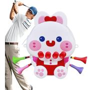 Kustimantu Rangement de thé de golf, support flexible de golf - Boîte de rangement légère et résistante à la poussière pour accessoires de golf - Cadeau pour hommes golfeurs père