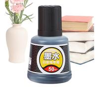 Kustimantu Recharge d'encre pour marqueurs de couleur - Recharge pour stylos tableau blanc | 50 ml de liquide de recharge grand volume universel