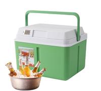 Kustimantu Refroidisseur de voiture, de camping, caisses à glace et refroidisseur de grande capacité avec affichage de la température, appareils de cuisine isolés multifonctions, pour piscine de plage