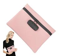 Kustimantu Sac avec cadenas | Sac avec de sécurité | Housse de rangement anti-vol imperméable pour école, plage, voyage, maison, salle de sport, bureau au camping