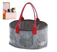 Kustimantu Sac de transport pour musique, étui de rangement pour lecteur audio, multifonctionnel, en feutre, sac de transport portable pour le joueur, rouge, Voir description, Voir description