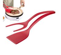 Kustimantu Spatule Retourneuse d'Œufs | Pinces de Cuisine à Prise Facile pour Œufs au Plat,Retourneur de Cuisine Souple Résistant à la Chaleur Outil de Cuisson Polyvalent pour Filets de Poisson et