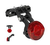 Kustimantu Support pour traceur GPS de vélo | Support antivol pour vélo électrique - Porte-tracker imperméable et anti-poussière avec réflecteurs pour scooter et plus de sécurité