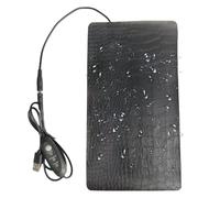 Kustimantu Tapis chauffant pour reptiles - 3 niveaux de température - Chauffage pour terrarium - Pour tortues, lézards, grenouilles, cancers ermites, petits animaux, araignée, gecko léopard