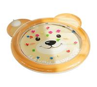 Kustimantu Tapis d'eau pour bébé, tapis d'eau sensoriel | Tapis de jeu gonflable pliable | Jouet de développement pour enfance, centre d'activité pour chambre d'enfant, éducation précoce