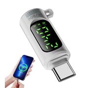Kustimantu Testeur de Tension USB | Adaptateur de Câbles Numériques | Charge Rapide 240W 40Gbps Adaptateur USB avec Écran Numérique pour Ordinateur Portable Écouteurs PC Manette de Jeu
