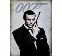 KUSTOM ART Affiche murale décorative série acteurs célèbres Sean Connery Film 007 James Bond Impression sur papier couché 40 x 30 cm sans cadre