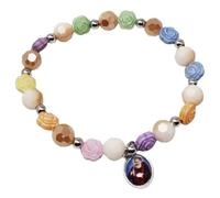 KUSTOM ART Bracelet religieux Saint Padre Pio Perles colorées élégant et résistant 800/TM