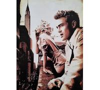 KUSTOM ART Marilyn Monroe et James Dean Poster mural décoratif imprimé artistique sur papier couché style vintage 40 x 30 cm sans cadre